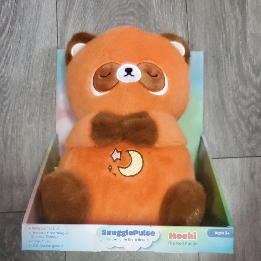 SnugglePulse Mochi Orange The Red Panda Plush Toy